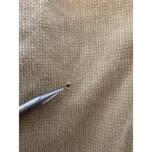 Vintage Polo Ralph Lauren Shirt Mens L 16.5 32/33 Tan 100% Cotton Warwick LS BD - Picture 14 of 14